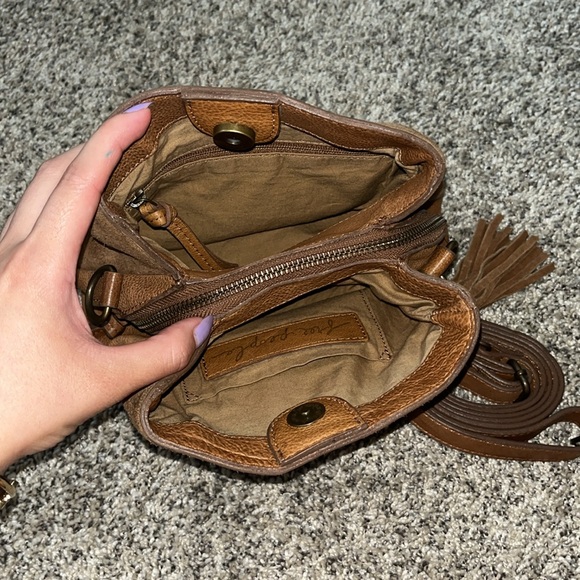 Free People suede crossbody - Picture 3 of 5
